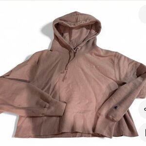 Champion Reverse Weave Dusty Pink Hoodie